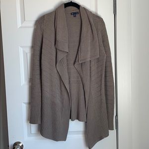 Gap Taupe Cardigan Sweater